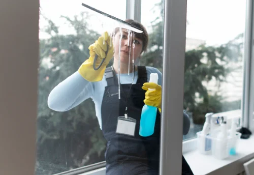 Nettoyage de vitres intérieures et extérieures à Mimet